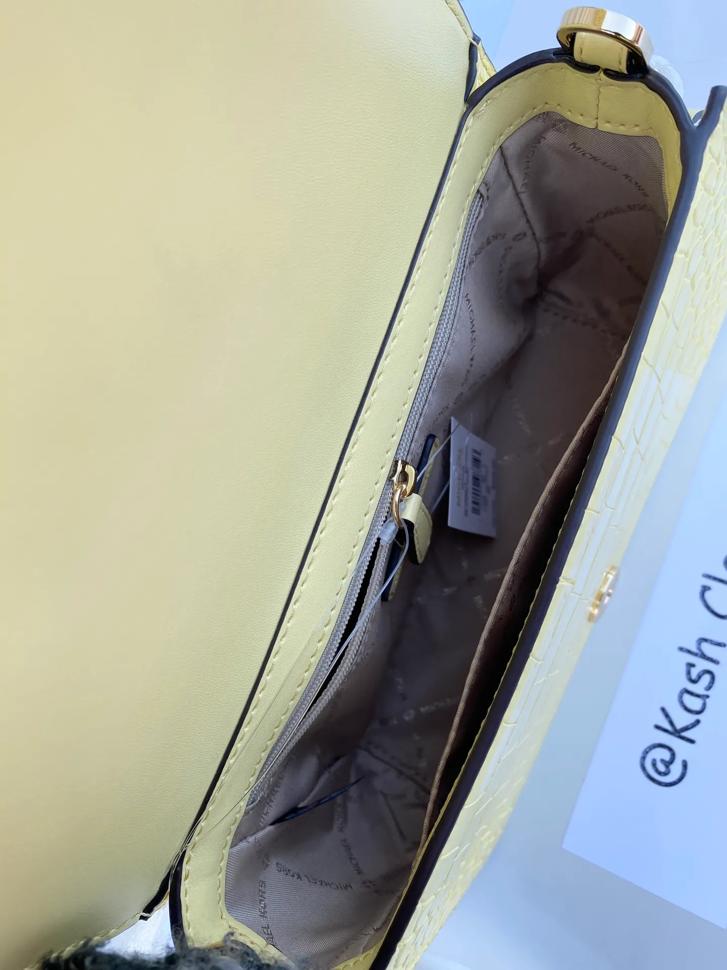 MK Mercer SM Clutch Crossbody -Buttercup - Image 10