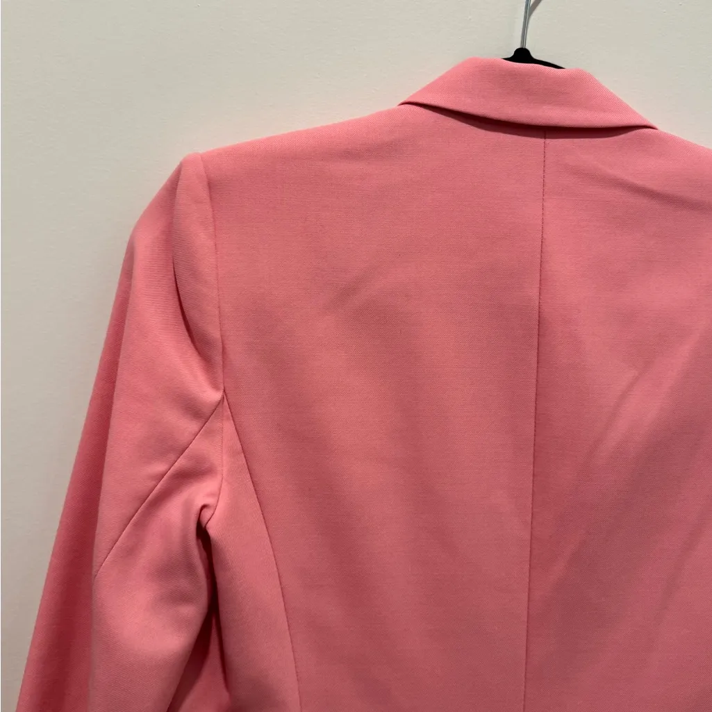 LoveShackFancy Luxley Blazer in Pink Lemonade – Size 0 – NWT ($595) - Image 4