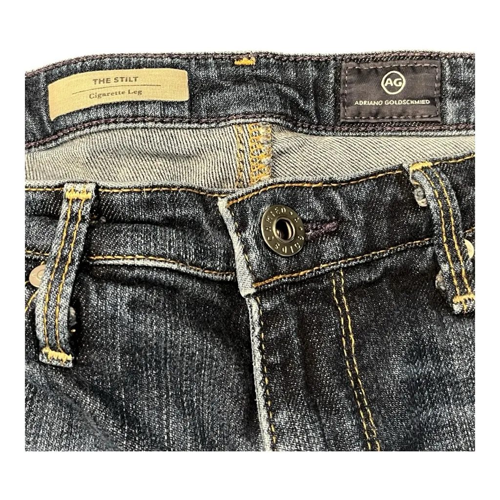 🌟 AG Adriano Goldschmied The Stilt Jeans | Size 25R | Cigarette Leg Perfection! - Image 3
