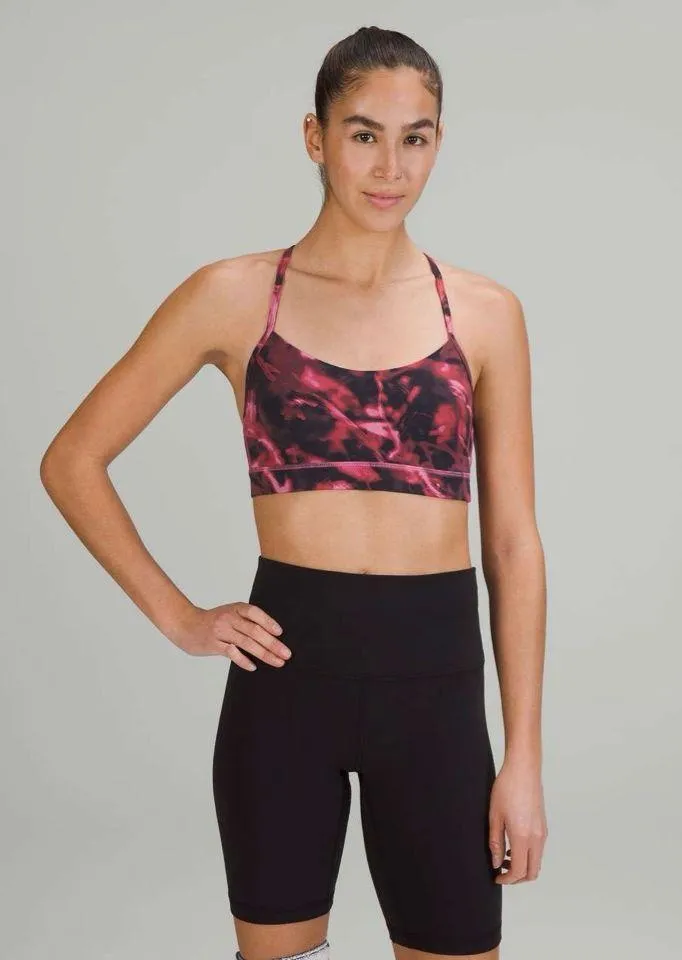 Lululemon Flow Y Nulu Bra size 6 in Pink Blossom - Image 4