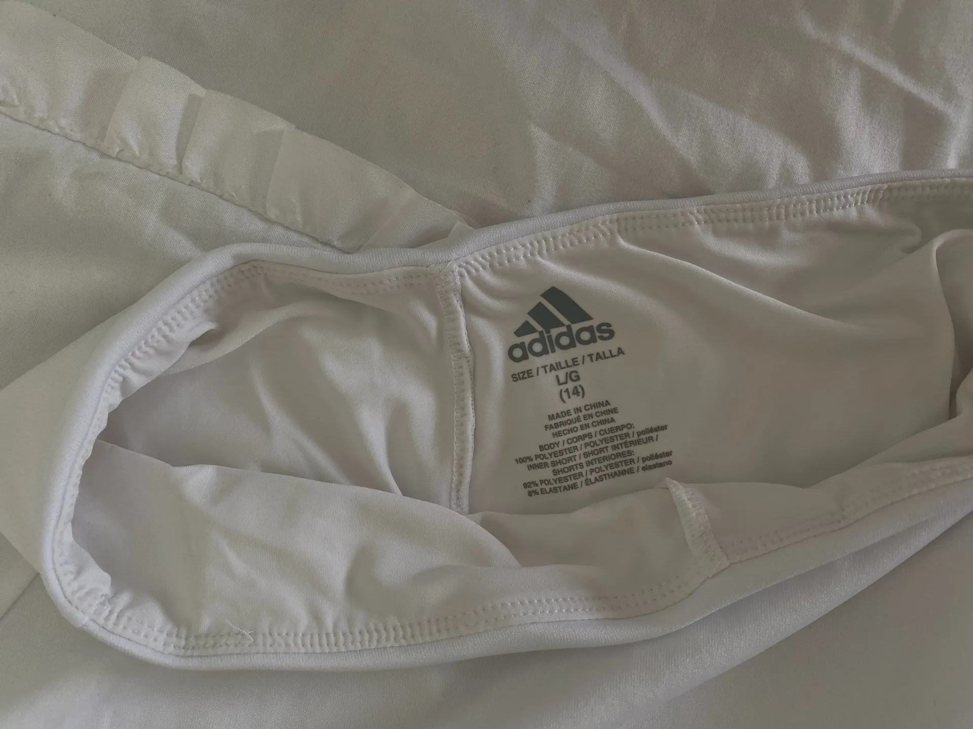 Adidas White Skirt - Image 3