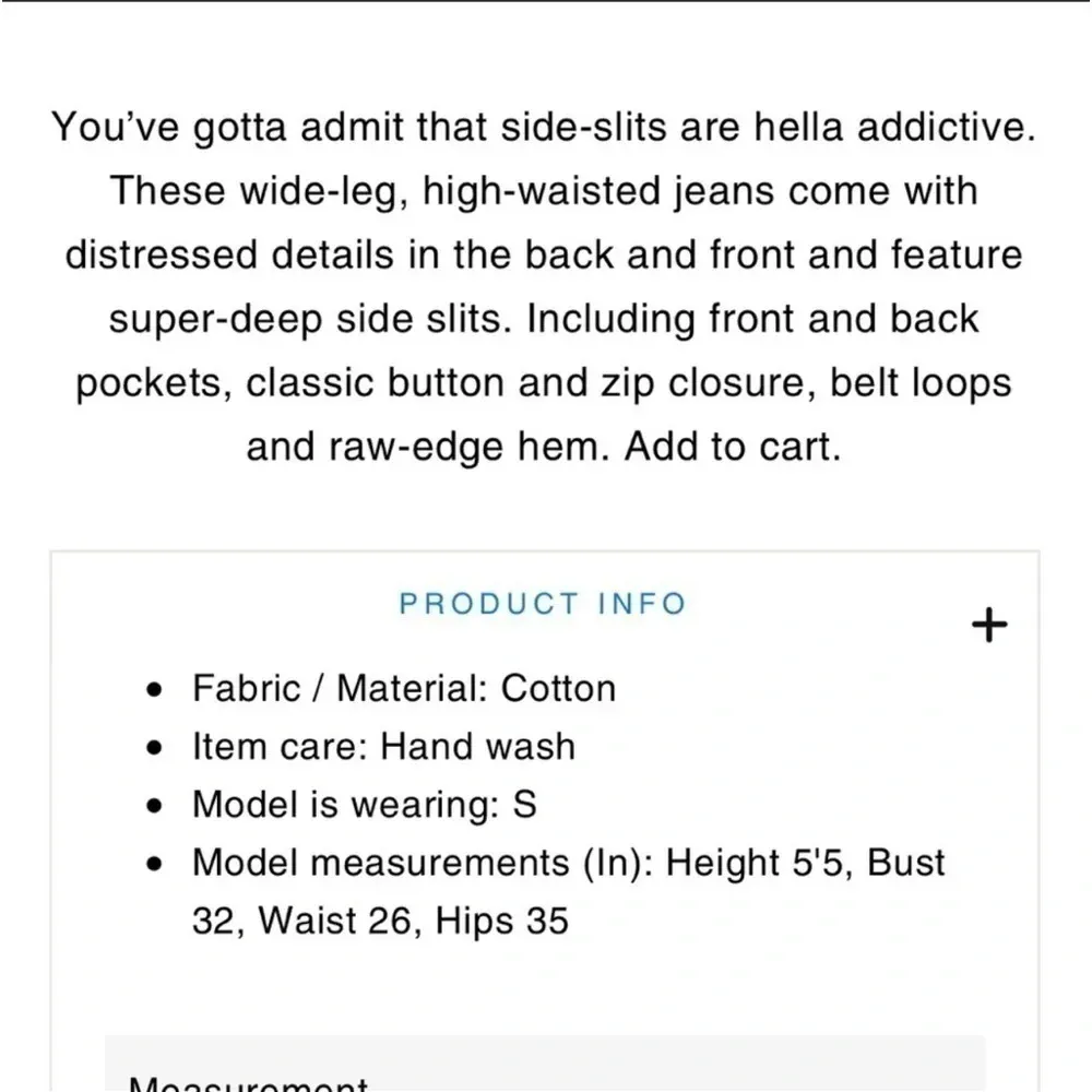 ADIKA Voodoo Side Slit Distressed Jeans Button Fly Closure - Image 3