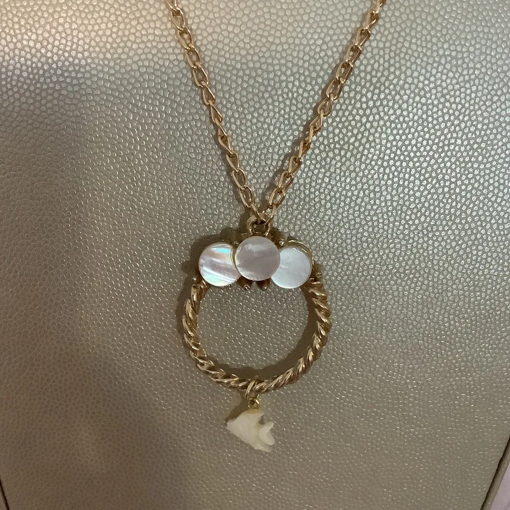 Vintage tiny fish necklace - Image 2