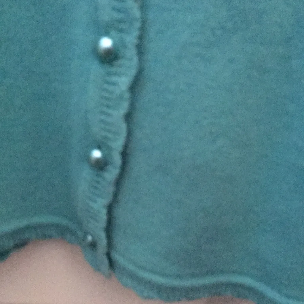 FINAL MARKDOWN Classic white stag cardigan xl - Image 8