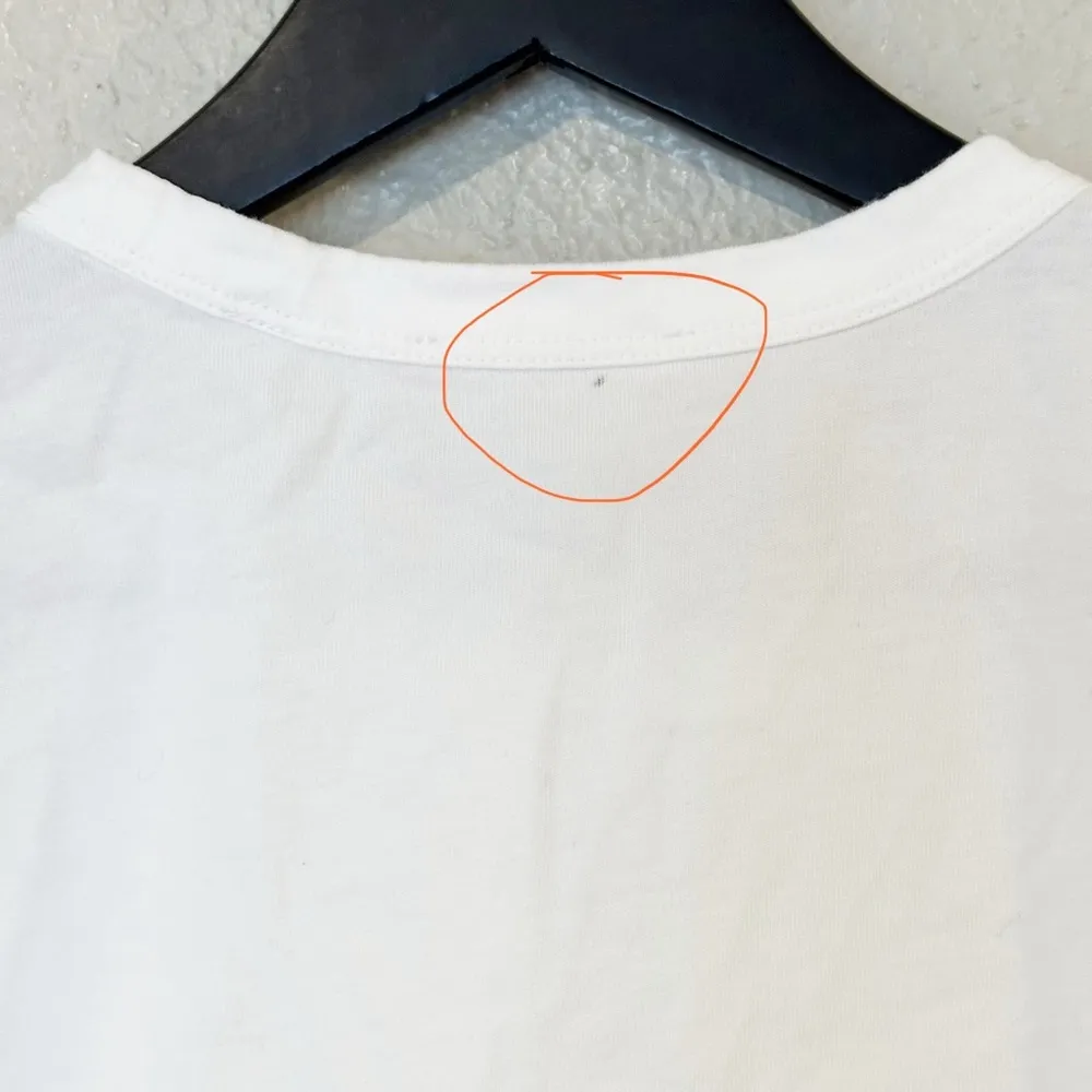 Madewell Top Womens Cotton Perfect Crewneck Tee Short Sleeve White Size S - Image 10