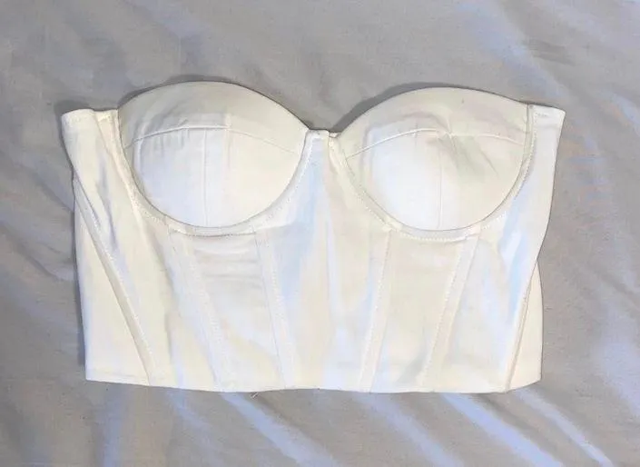 Princess Polly endless love corset in white - Image 2