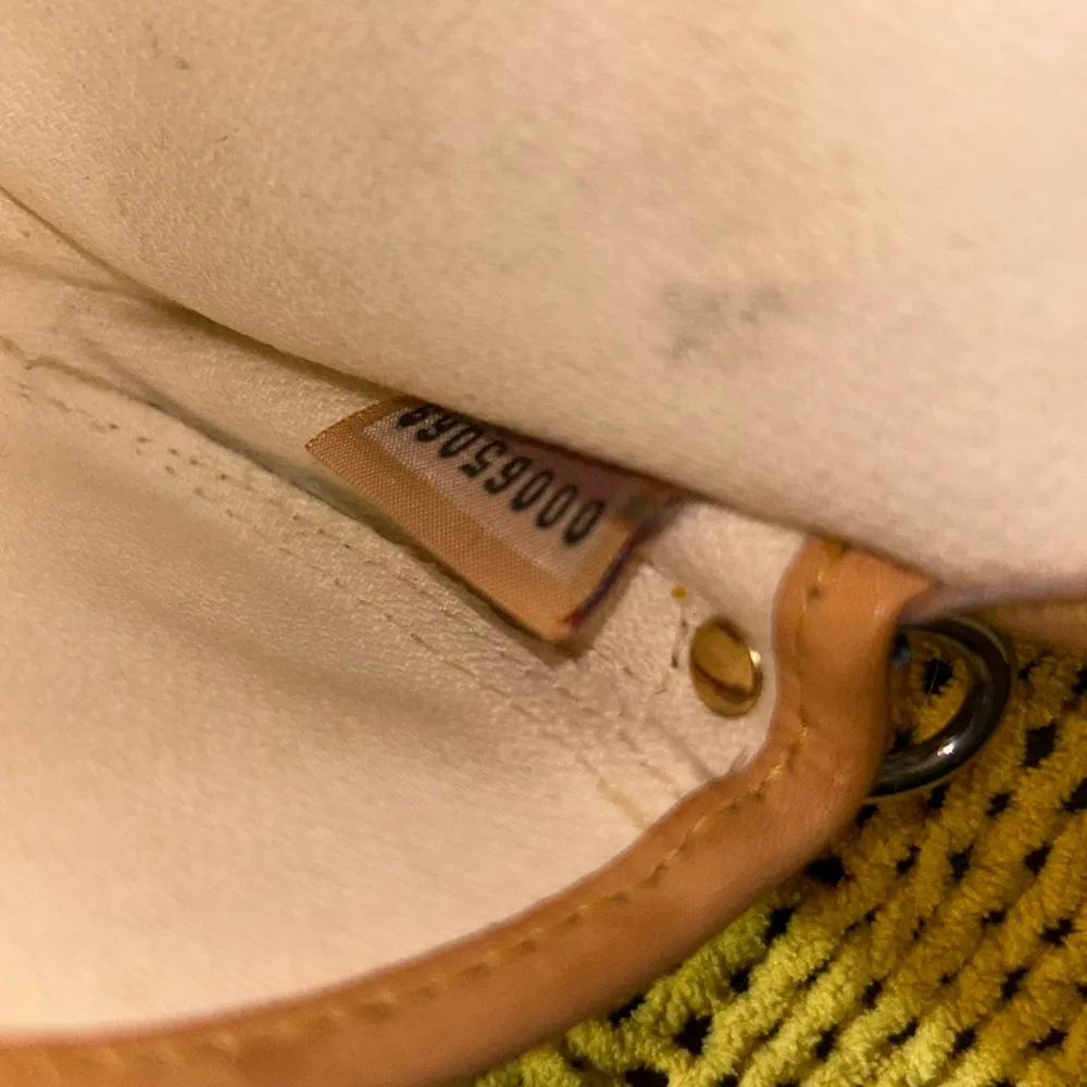 Vintage  Coated Canvas Pouch - Image 12