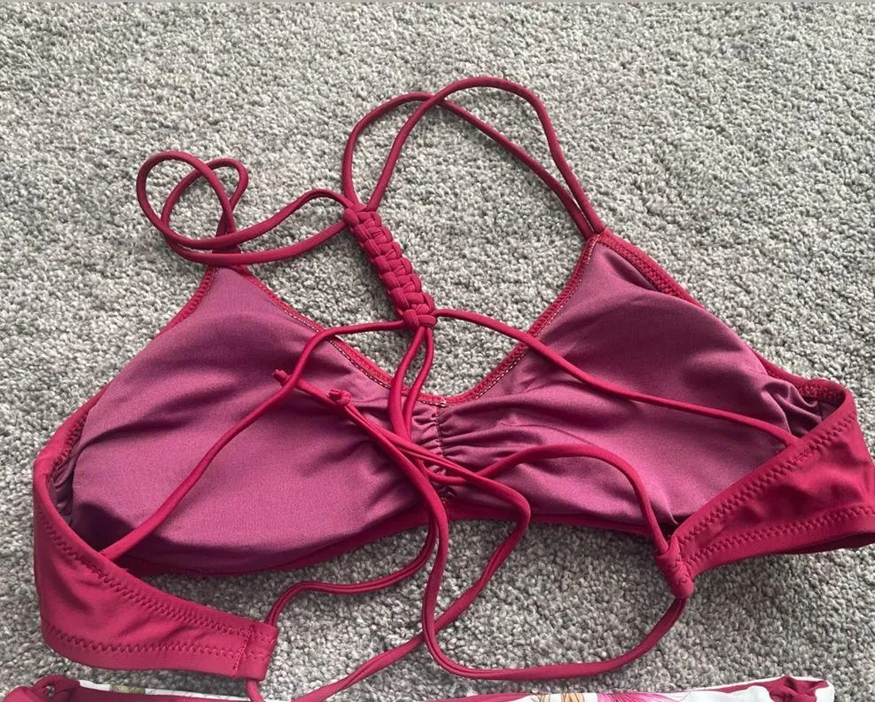 Bikini Set Red Size M - Image 5