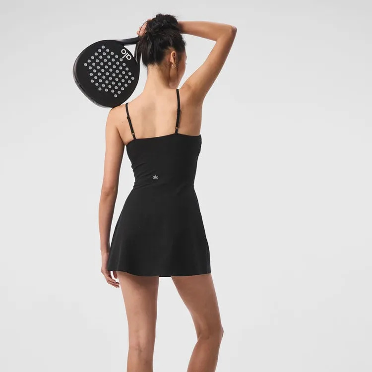 Alo Yoga Black Alosoft Courtside Tennis Dress New XS - Image 3