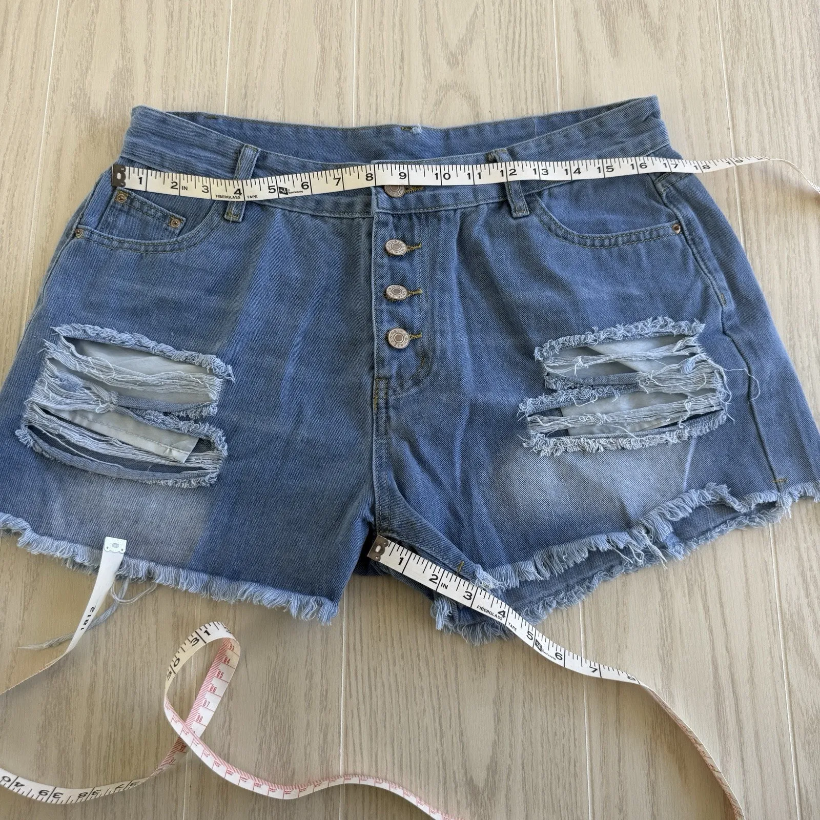 Jeans Women’s Distressed Cutoff Size XL 4 - Image 4