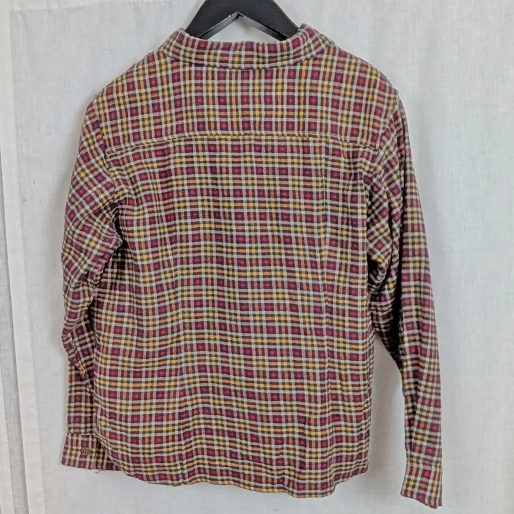 New Old Stock Ladies' Flannel Plaid Shirt Jacket XL - Image 5
