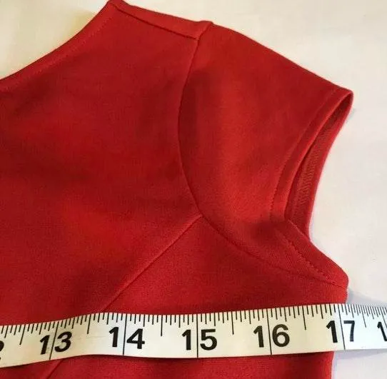 Loft NWT  red dress size 0 - Image 6
