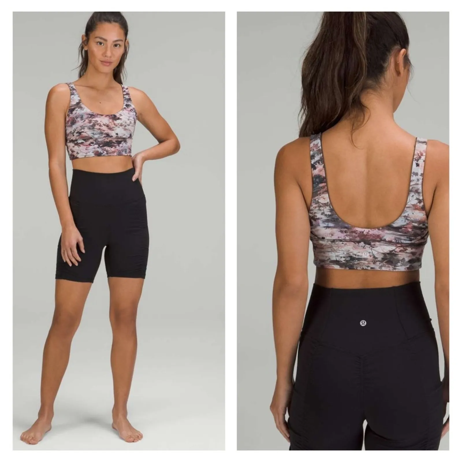 Lululemon Align Light Support A/B Sports Bra 6 Future‎ Utopia Multi - Image 2