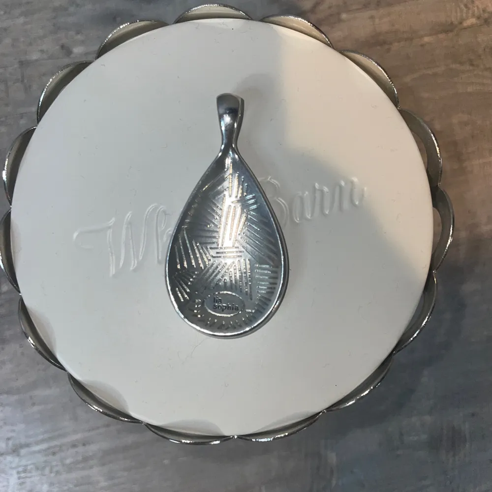 lia sophia signed jewelry black enamel silver slide teardrop pendant - Image 3