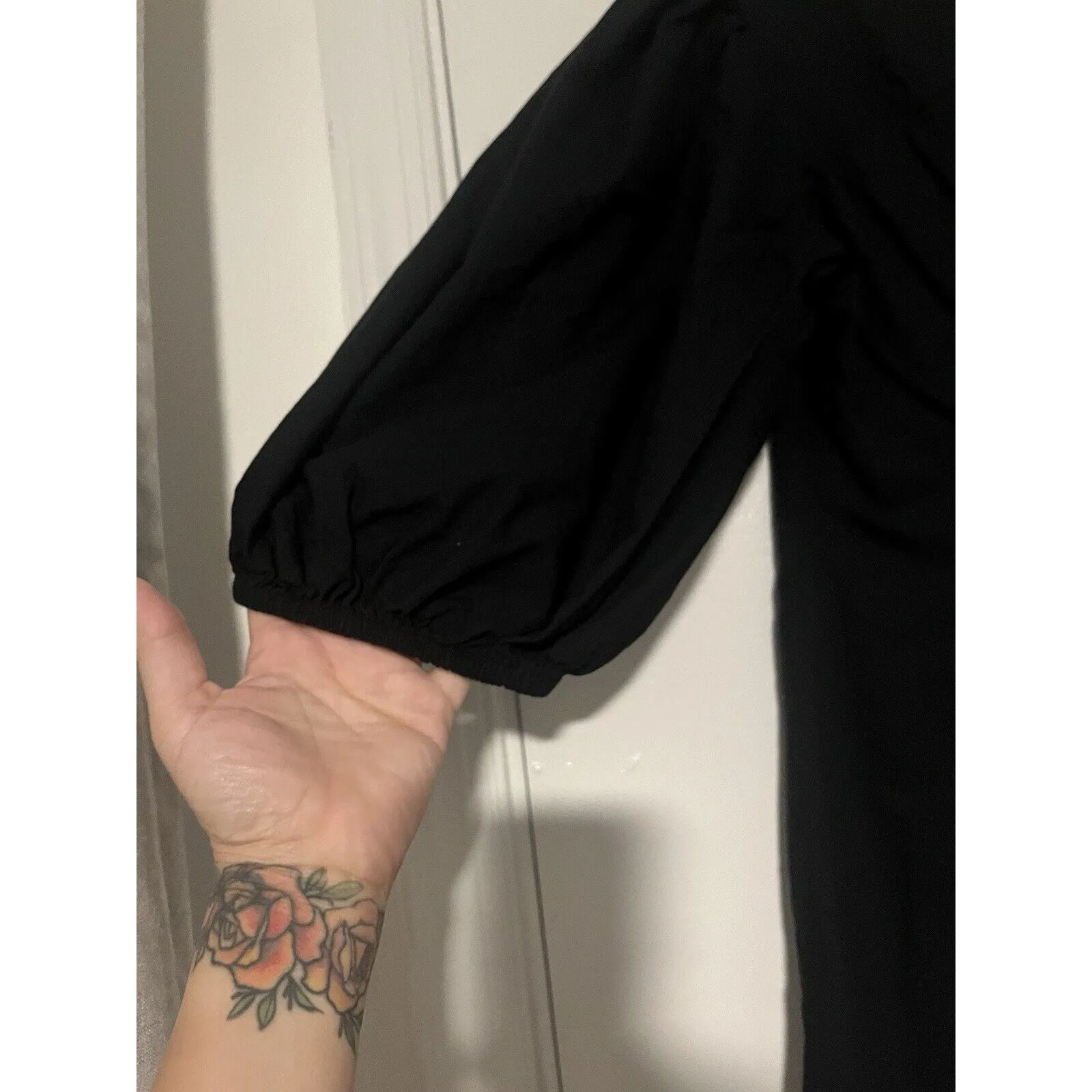 FREE‎ PEOPLE Hope Puff Sleeve Cotton Minidress Size Large - Image 13