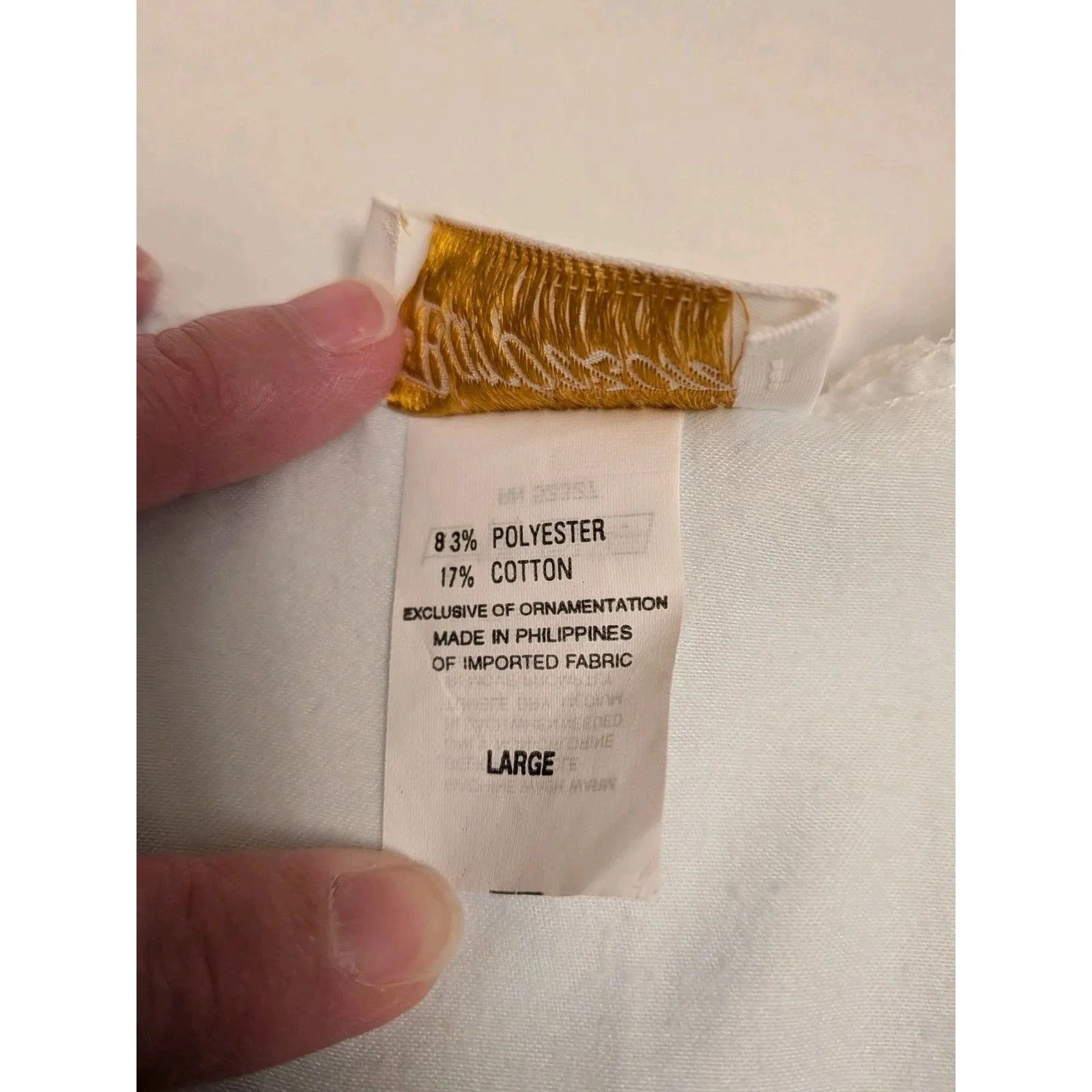 EUC Barbizon Vtg Lace Trim Sz Lrg Retro Nightgown Embroidered Grannycore Cottage Blue Size L - Image 7