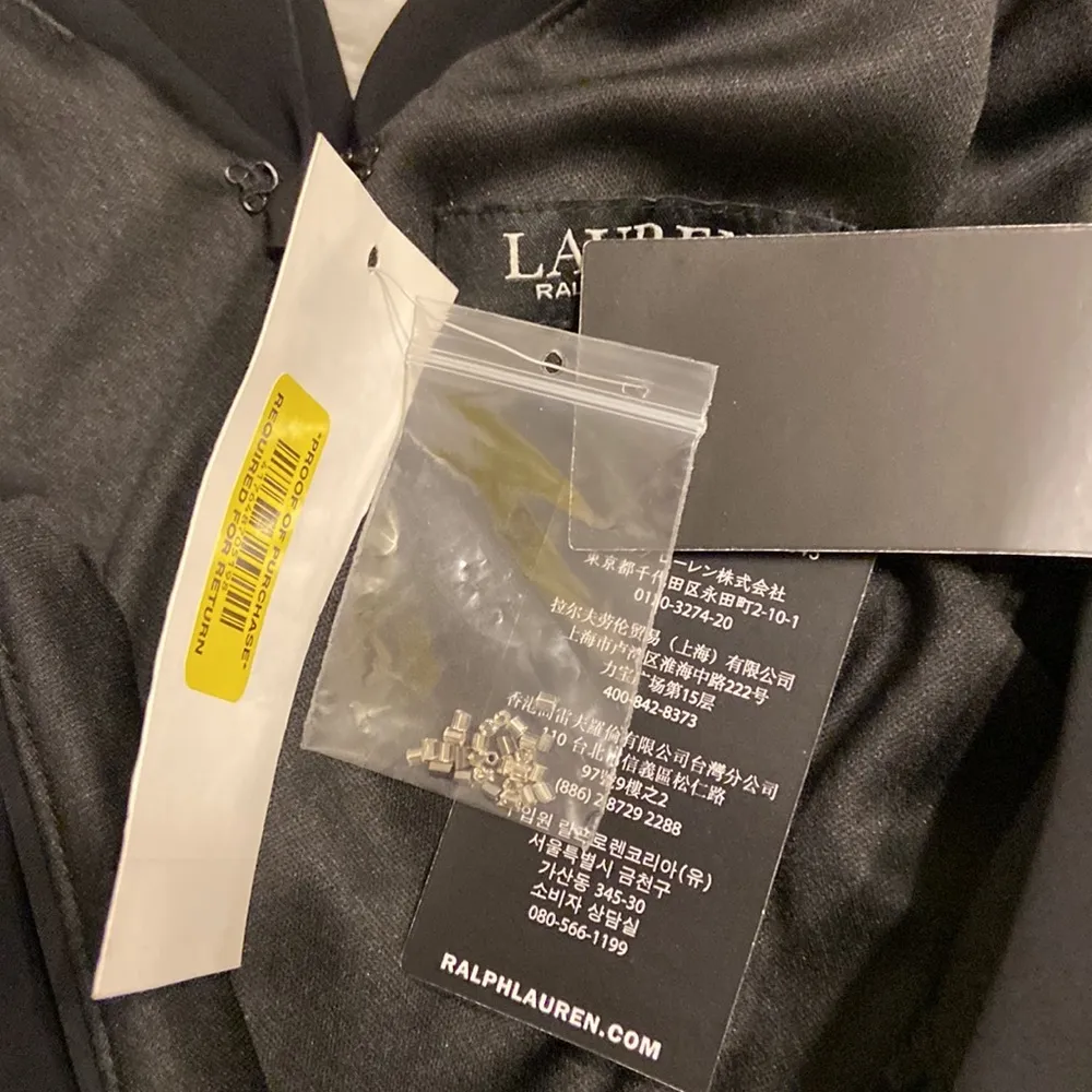 Ralph Lauren Dress so beautiful black color ,long 5.9” size 8 brand new with tag - Image 12