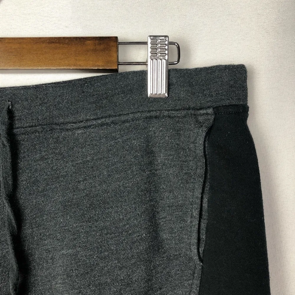 Fabletics Gray & Black Cotton Sweat Lounge Shorts M - Image 29