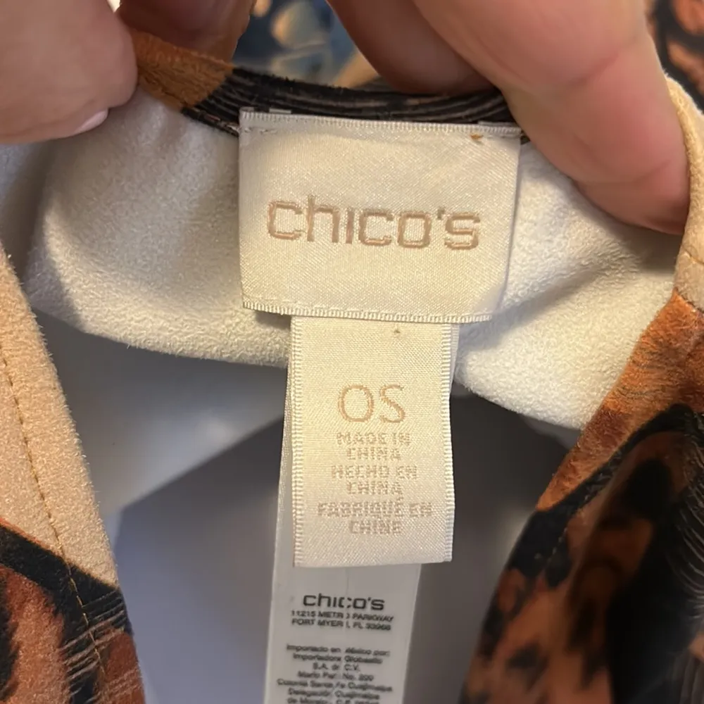 Chicos’s Cheetah Festival Ruana - Image 10