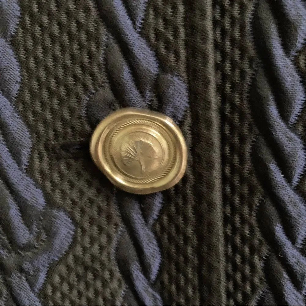 3.1 Phillip Lim Brocade cable print Varsity Bomber black & blue jacket RARE 2 - Image 13