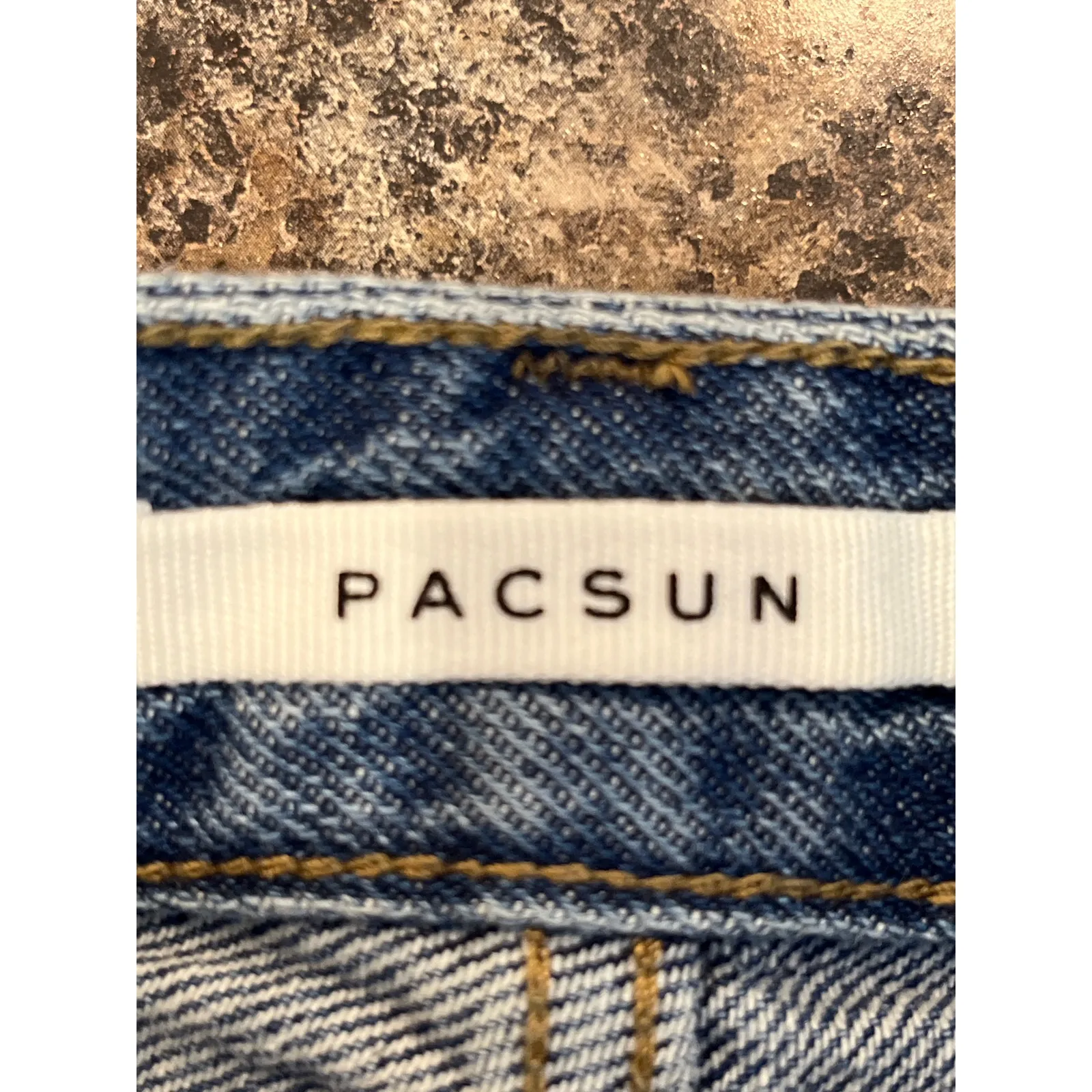 Pacsun Yin Yang 90s Boyfriend Blue Jeans Size 24‎ - Image 6