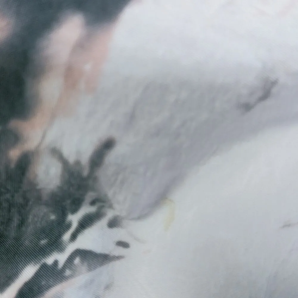 Margaret O'Leary Pink Black Tiered Tie Dye Dress Boho Festival Beach Size S - Image 6