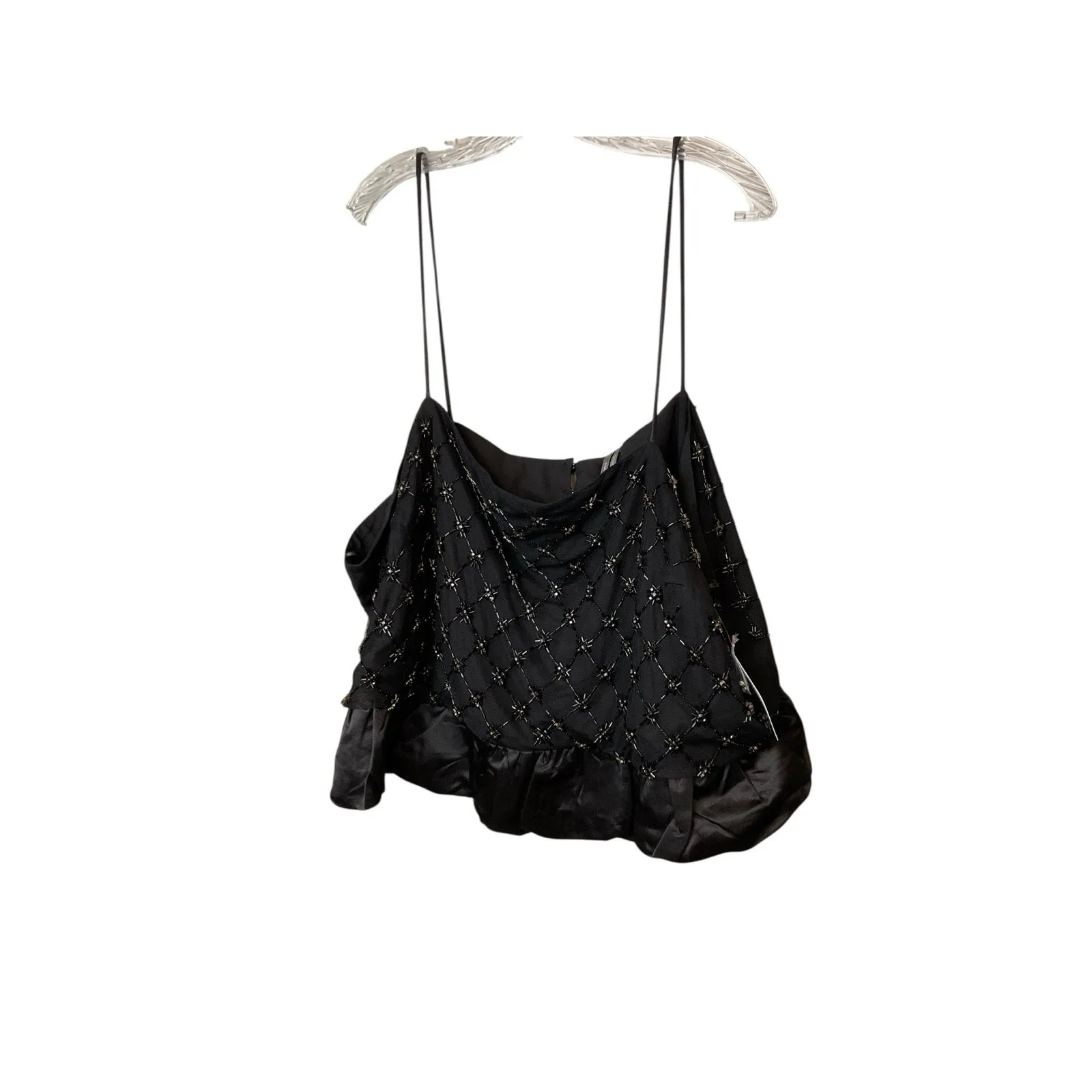 Anthropologie Beaded‎ Satin Crop Tank - NWT - 3X - Image 12