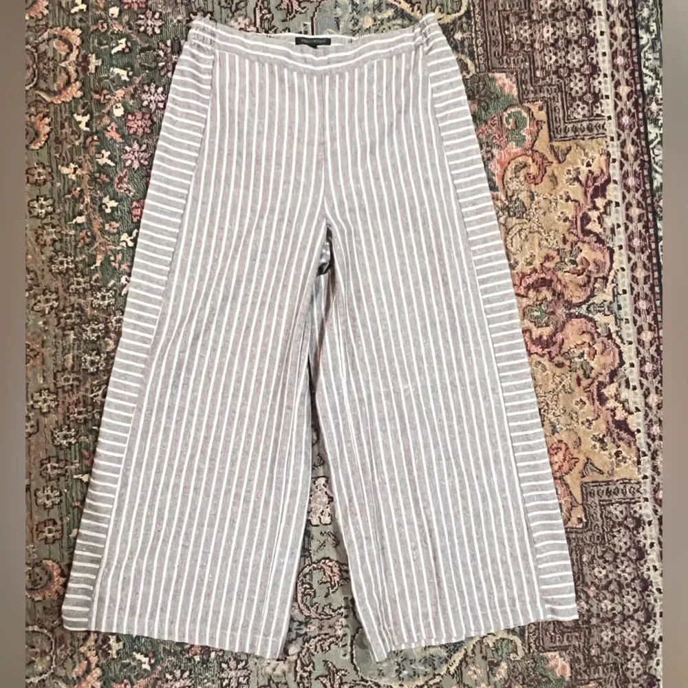 FINAL PRICE For Cynthia Wide Leg Cropped Pants - Image 3