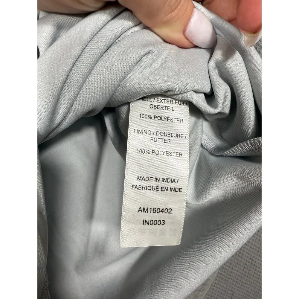 Gianni Bini Silver Sequin Mesh Cocktail Dress Size 4 - Image 8