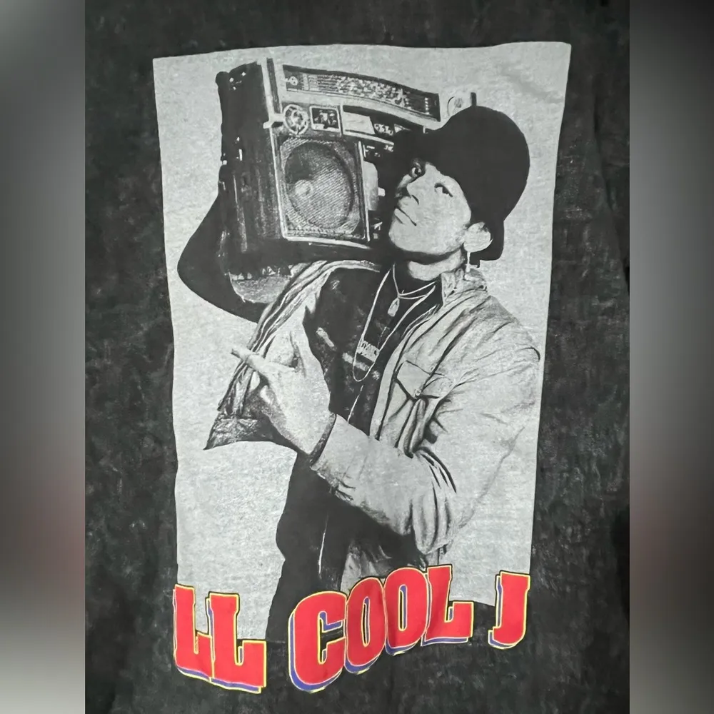 Rock the bells LL COOL J cropped hoodie Size XS - Image 4