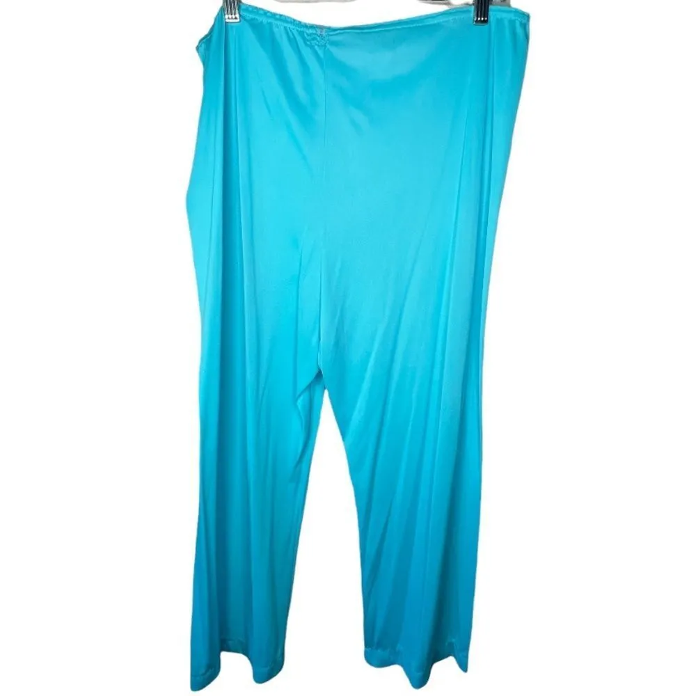 Vintage Vanity Fair Pajama Set‎ Blue Size M - Image 4