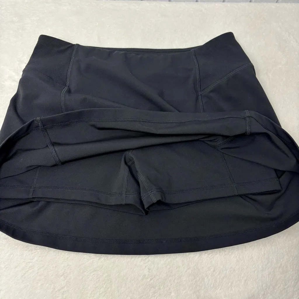 Reebok Jet Black Sports Skirt -Skort Size M - Image 6
