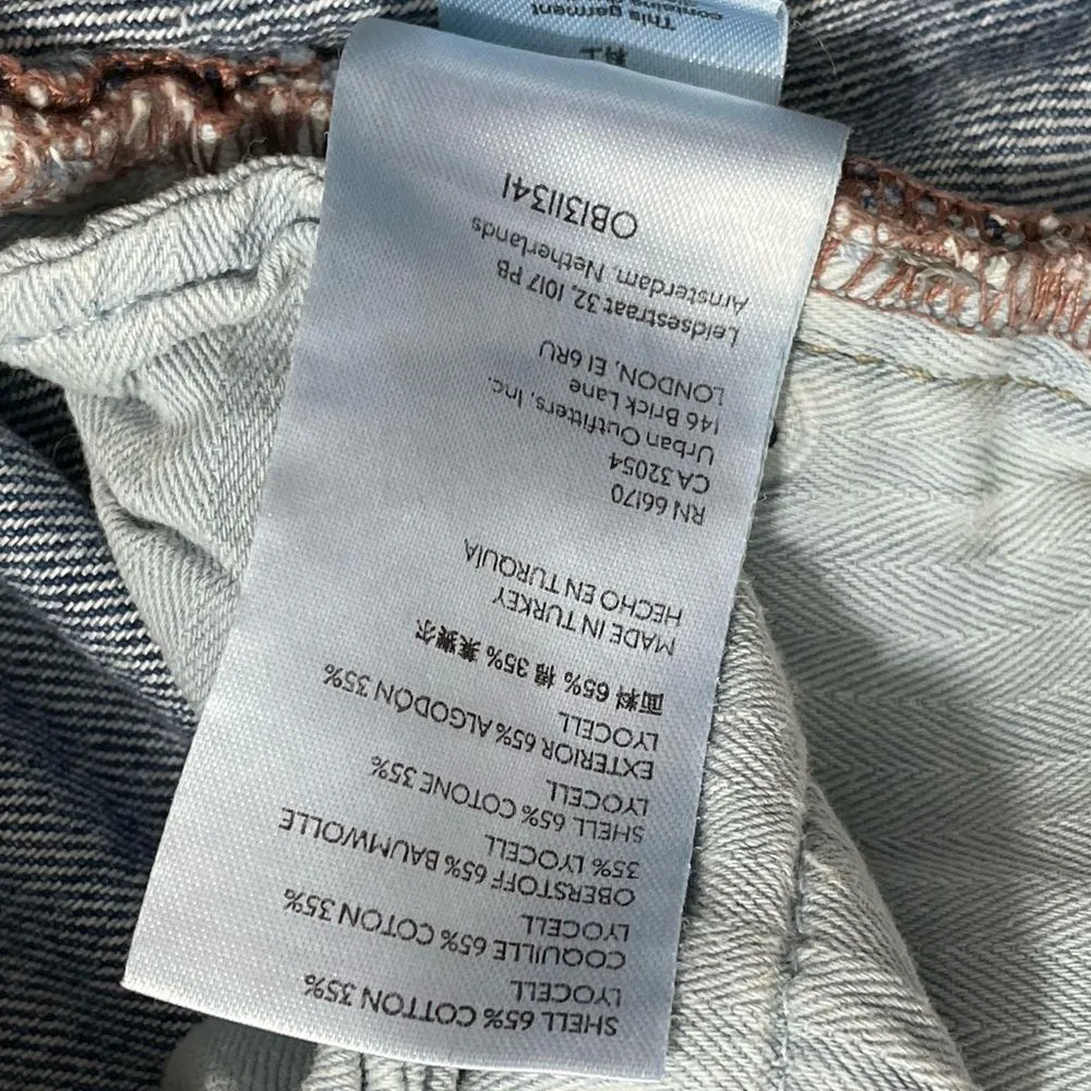 We the Free People Bren Slouchy Slim Boyfriend Jeans‎ OB1311341 Size 27 Denim - Image 9