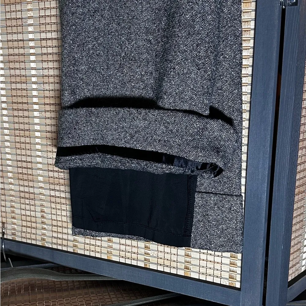 Ann Taylor Loft Julie Wool Blend, Fully-lined Tweed Trousers - Image 9