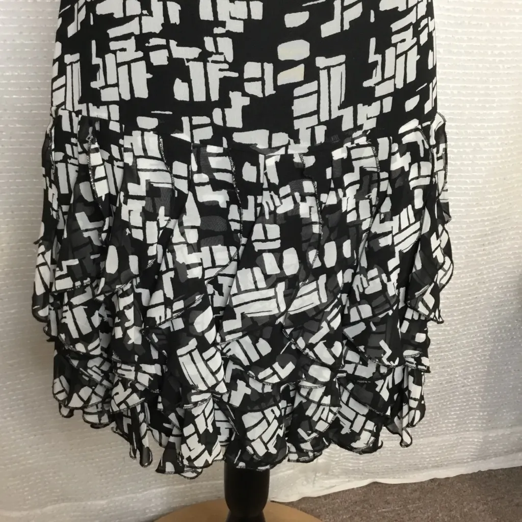 Alfani  Layered Frilly Skirt - Image 4