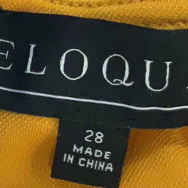 Eloquii Vibrant Orange Career Wide Leg Sleeveless Jumpsuit Women’s Plus Size 28 - Image 5