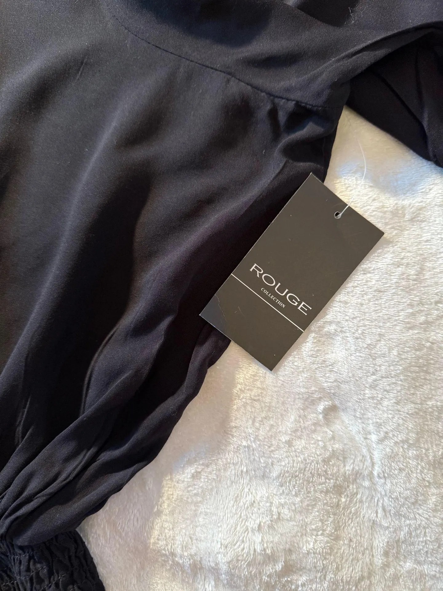 Rouge Collection Helium Women’s Blouse 2X Black - Image 5