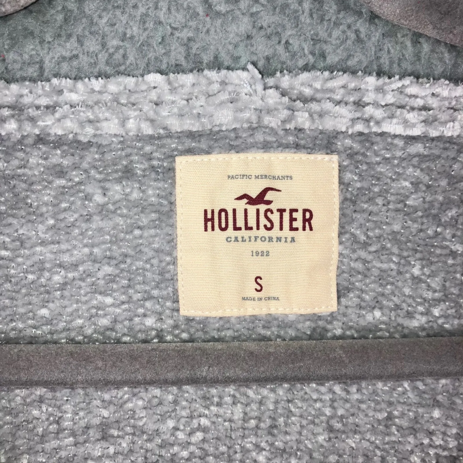 Hollister Chenille Sweater Women Small Oversized V Neck Chunky Soft Cozy - Image 9