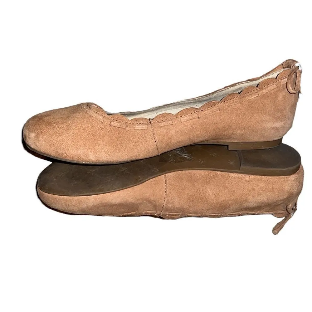 Jack Rogers  Tan Suede Shoes Size 7 M - Image 3