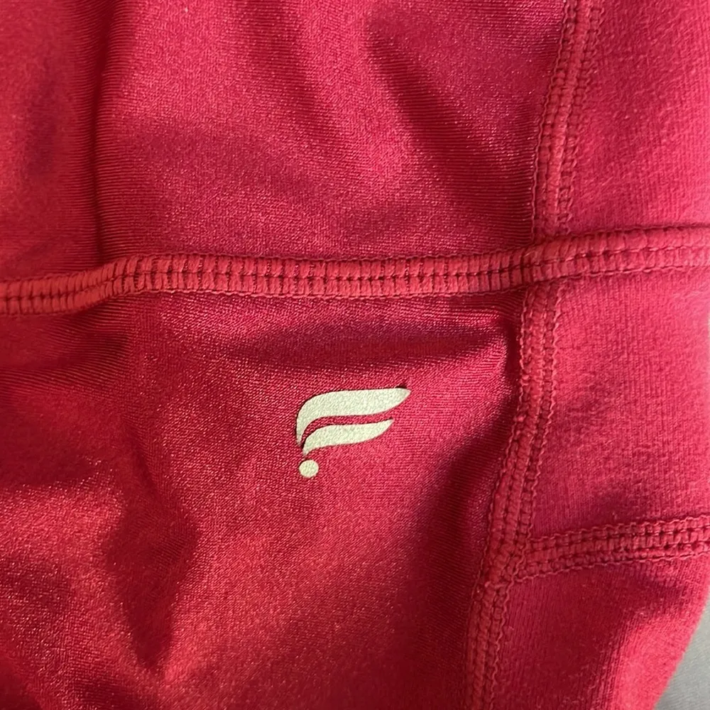 Fabletics Powerhold Magenta Leggings Size Med EUC #2367 - Image 5