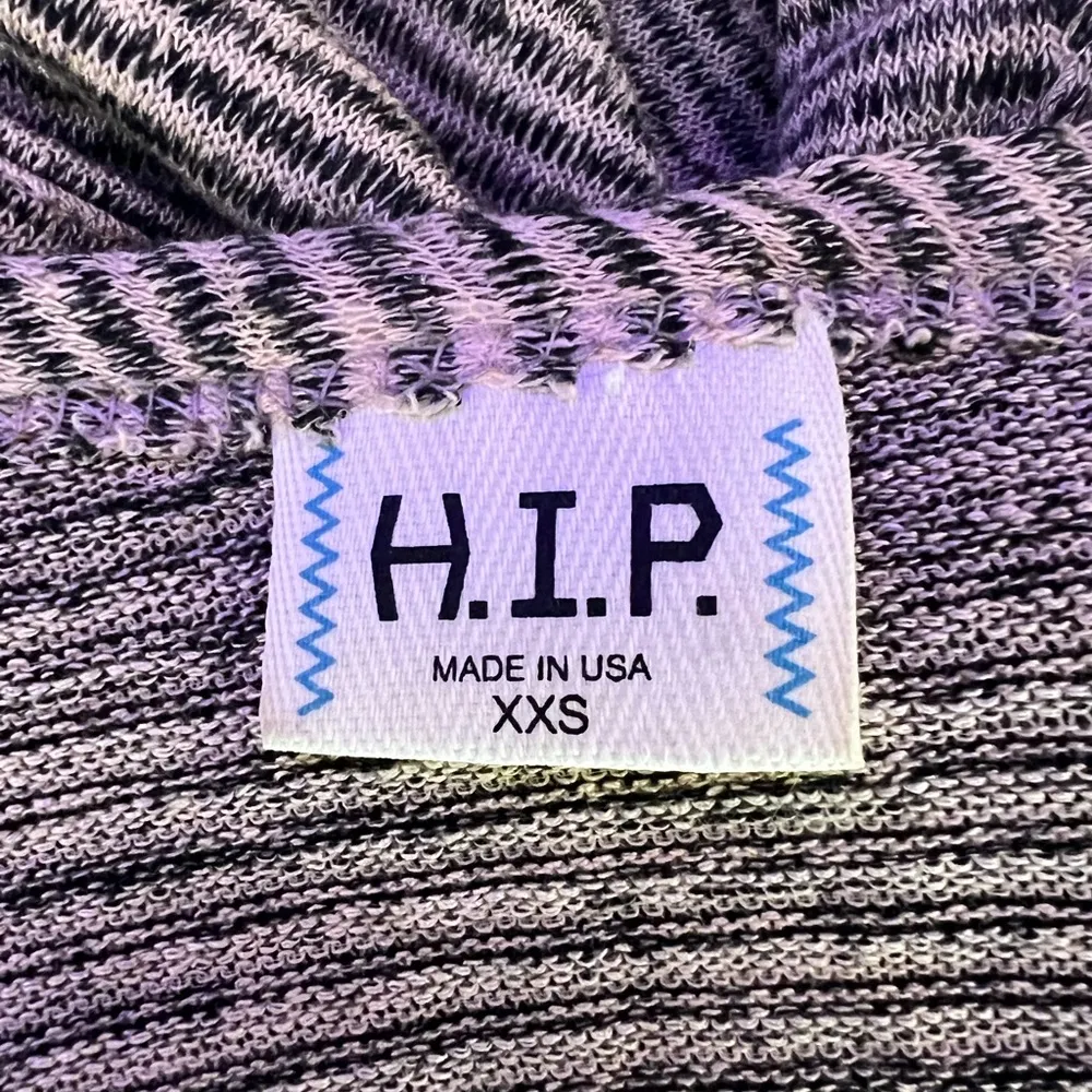 H.I.P. Black and Tan Striped Cardigan - Image 4