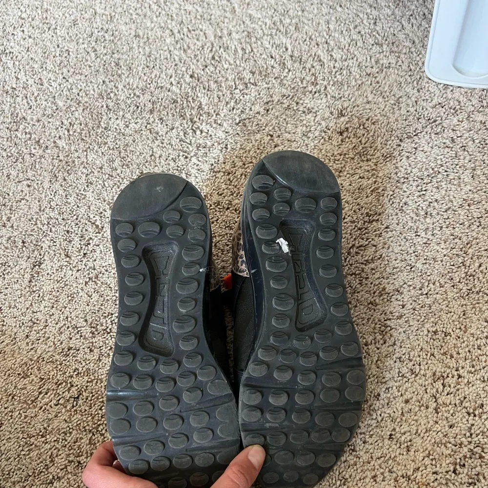 Black and Orange Slip-On Sneakers - Image 4