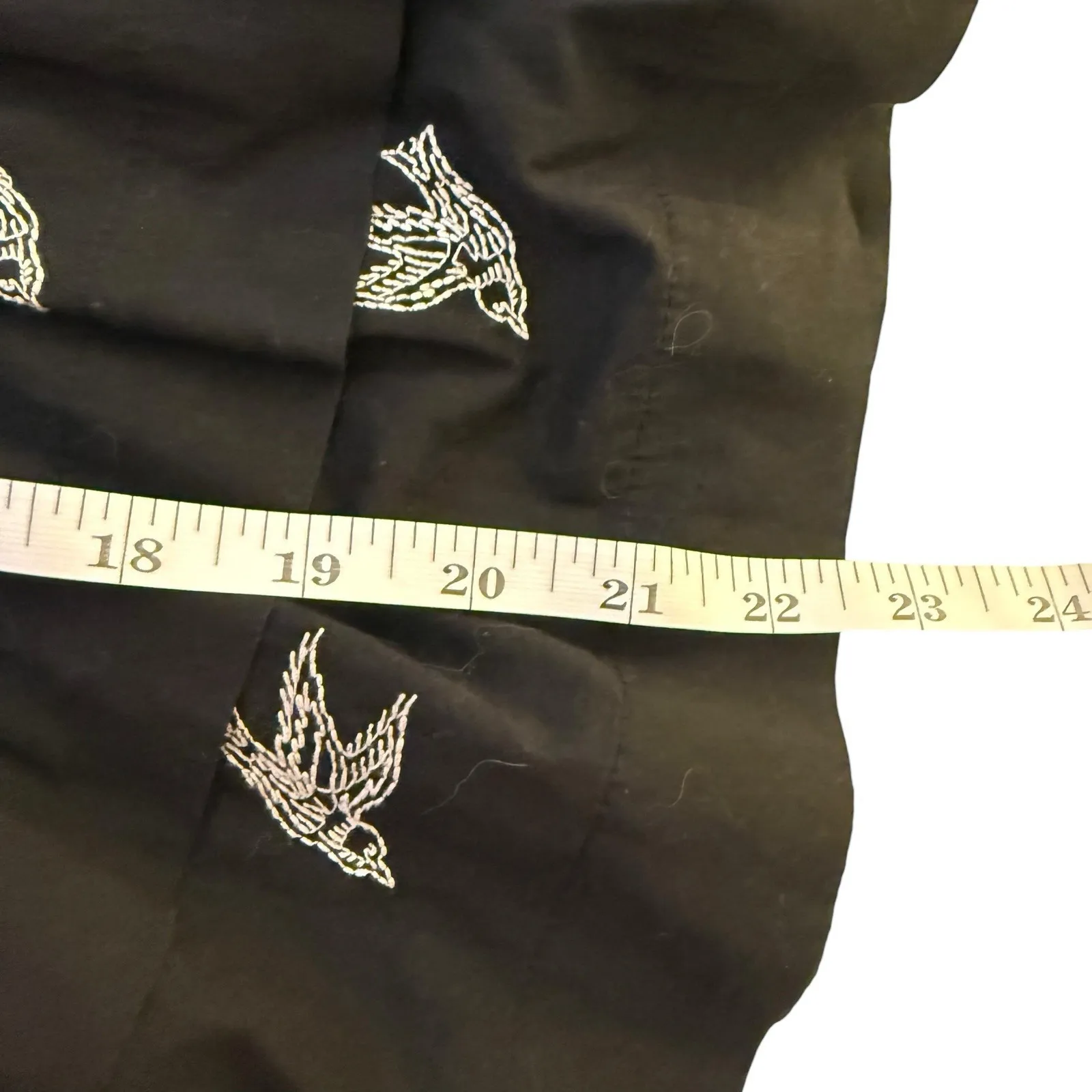 Girls From Savoy Anthropologie Black White Smocked Swallow Halter Top Size 4 - Image 13