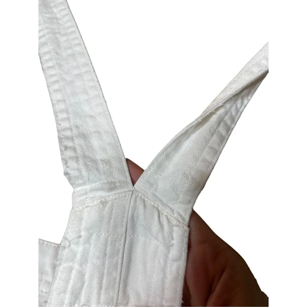 Aerie Beach Shortalls White Size Small‎ - Image 9