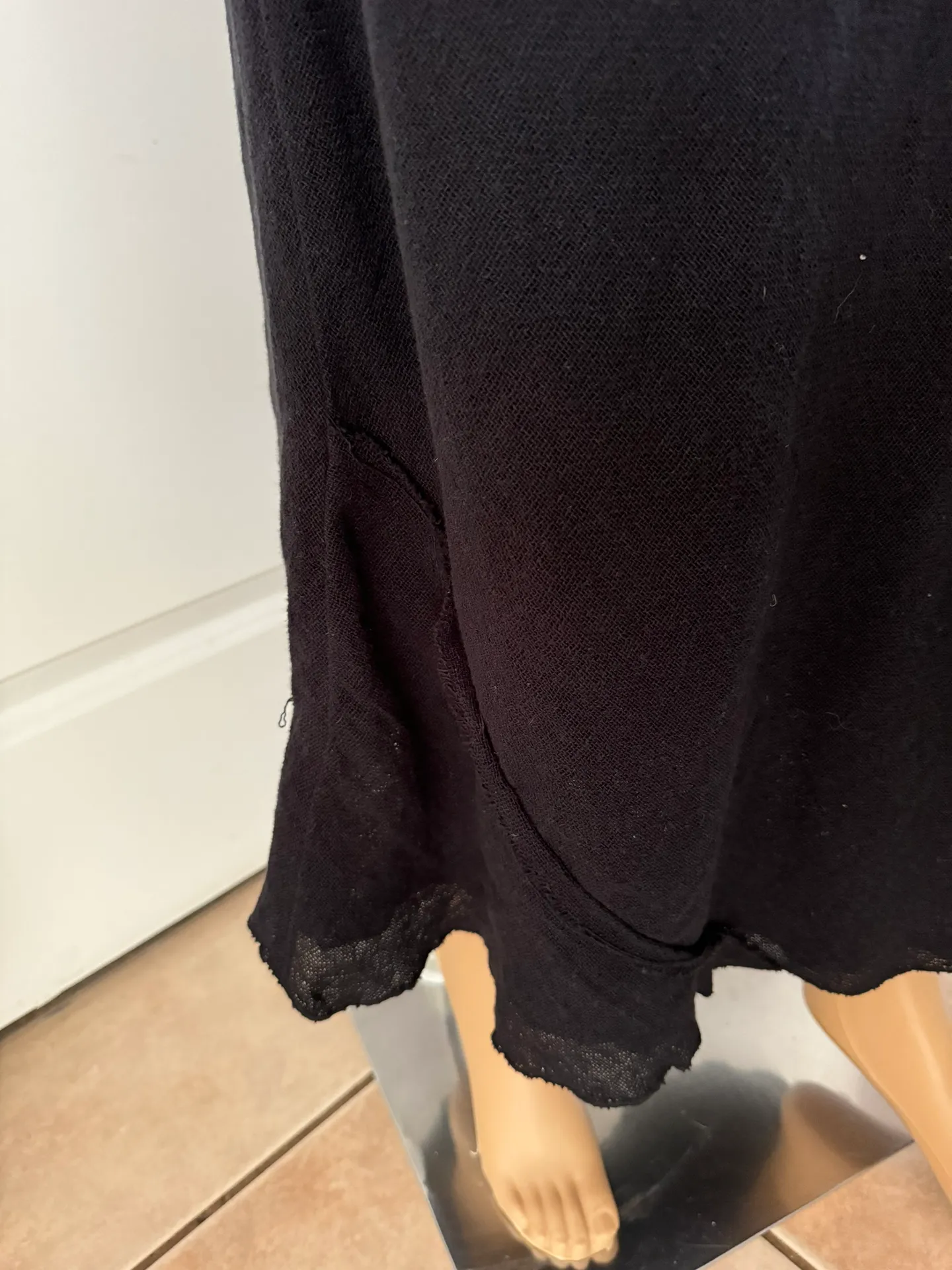 NWOT  100% Cotton Fitted Maxi Dress - Image 3