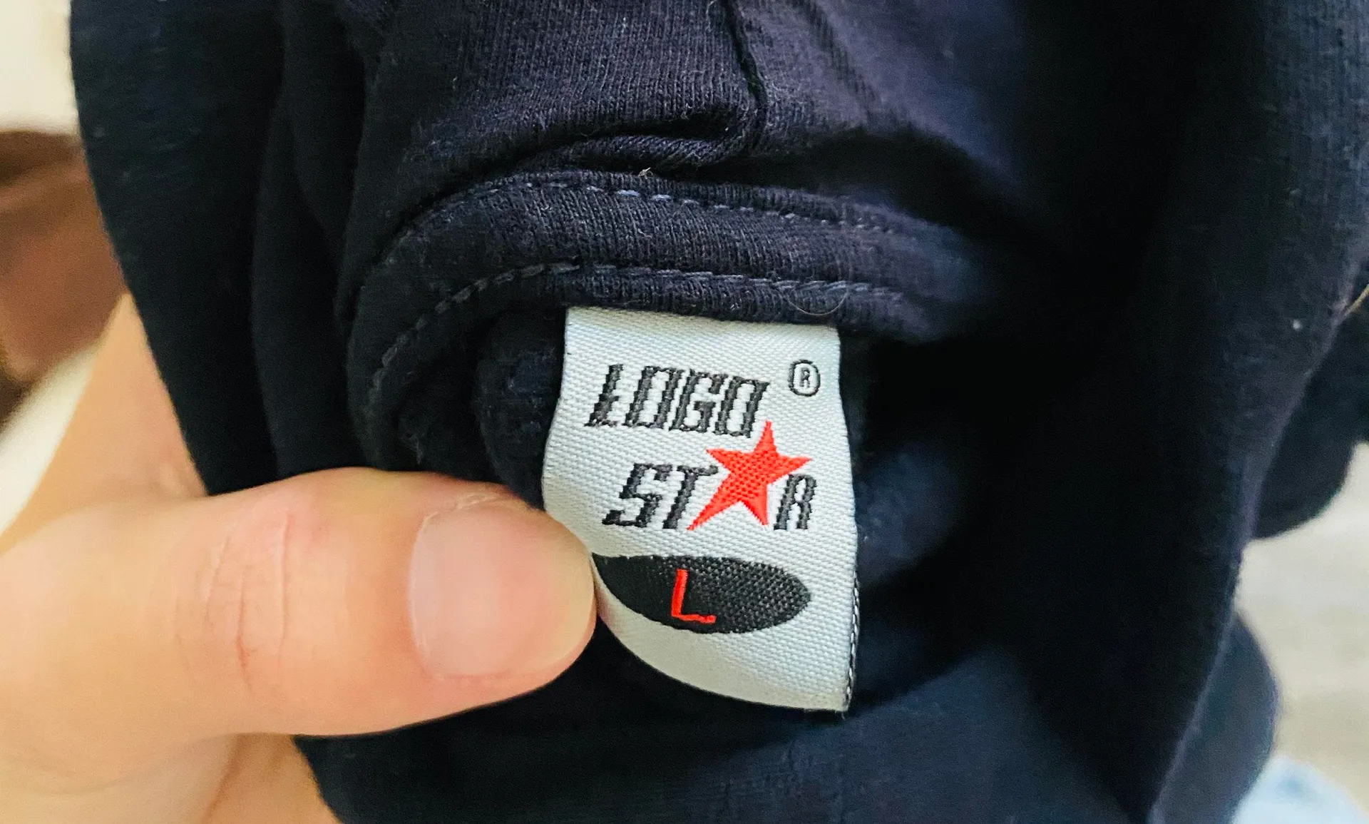 Hoodie Blue Size L - Image 3