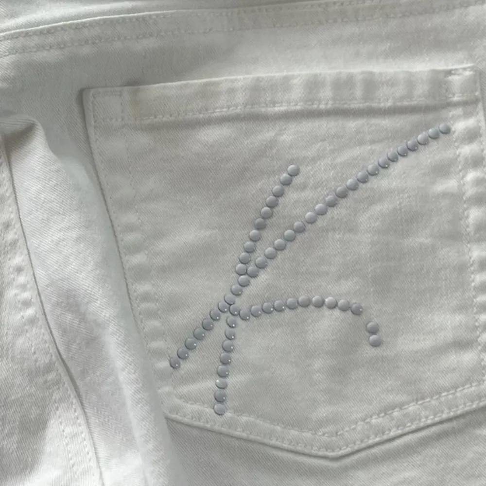 Michael Kors Women's‎ Skinny White Denim Jeans Size 8 - Image 6