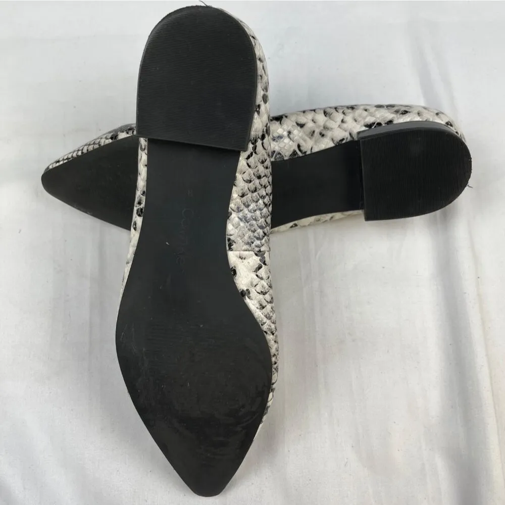 Calvin Klein Emerin Women's Black/White Shoes/Flats Sz 9 SKU 4623 - Image 5