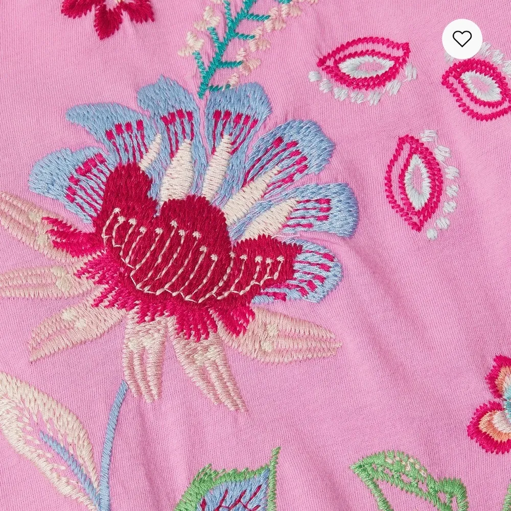 Johnny Was Tunara Embroidered Georgette Blouse - Image 4