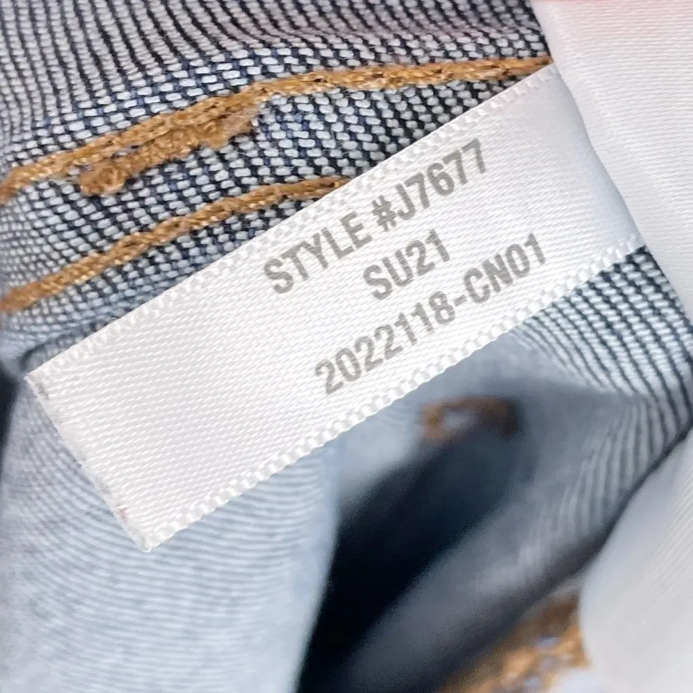 Madewell Curvy High-Rise Skinny Jeans Danny Wash Stretch J7677 Women's Size 27 - Image 9